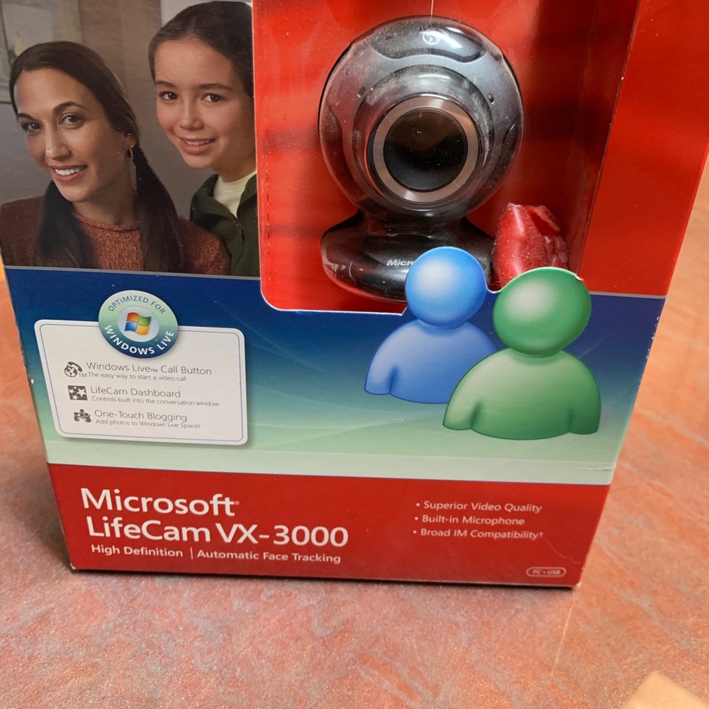 New in box web cam